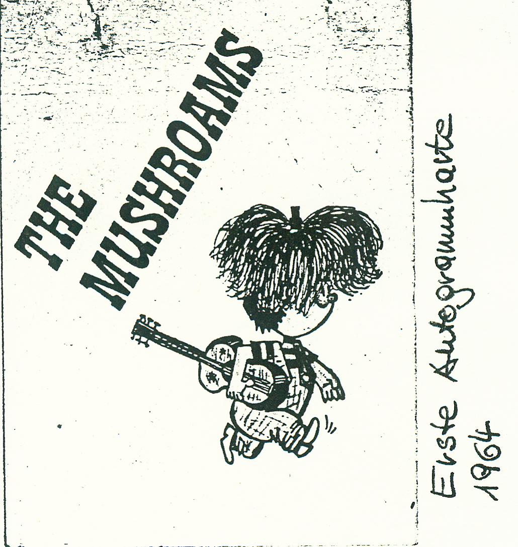 Mushroams Autogrammkarte 1964