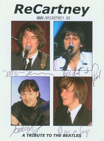 Autogrammkarte ReCartney